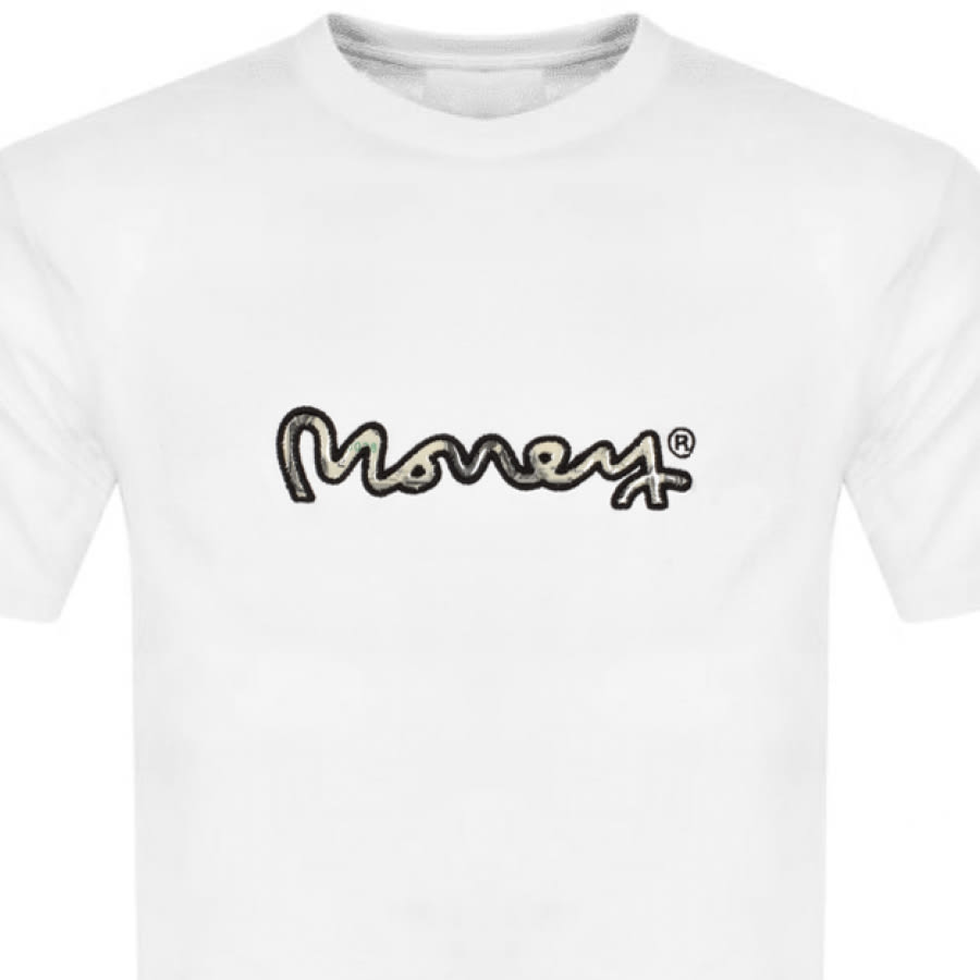 Alternative Image for ProductMoney Real Cash T Shirt White2